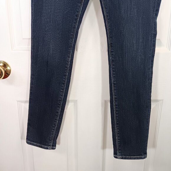 Lucky Brand Skinny Jeans Bridgette Dark Wash Blue Women's Size 26 - Picture 12 of 16
